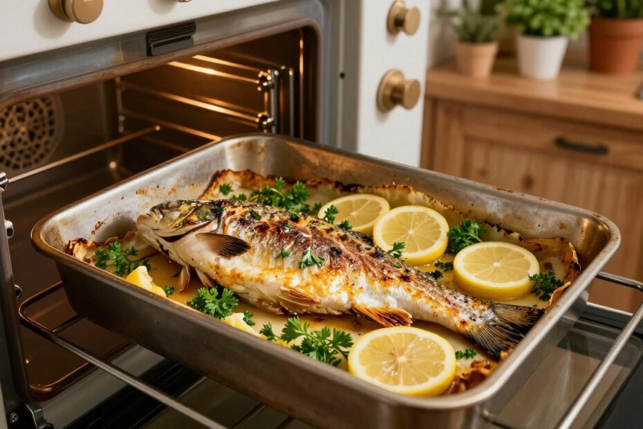Ile piec pstrąga w piekarniku