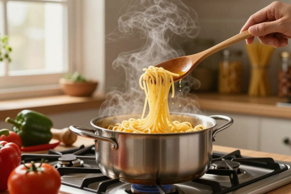 Jak podgrzać makaron