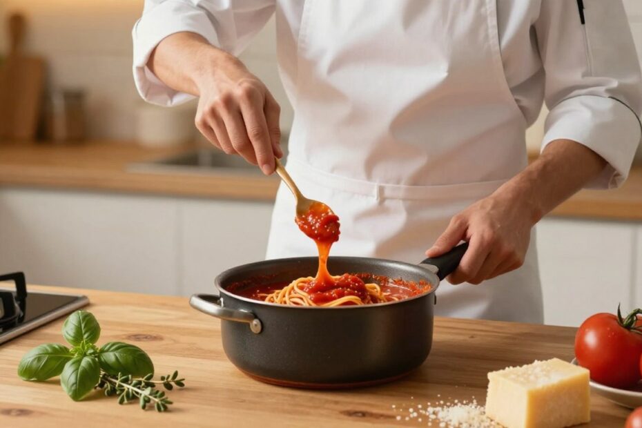 Jak zagęścić sos do spaghetti