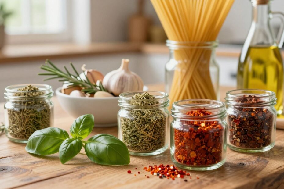 Jakie przyprawy do spaghetti