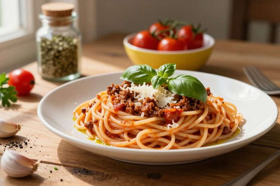 Jakie przyprawy do spaghetti bolognese