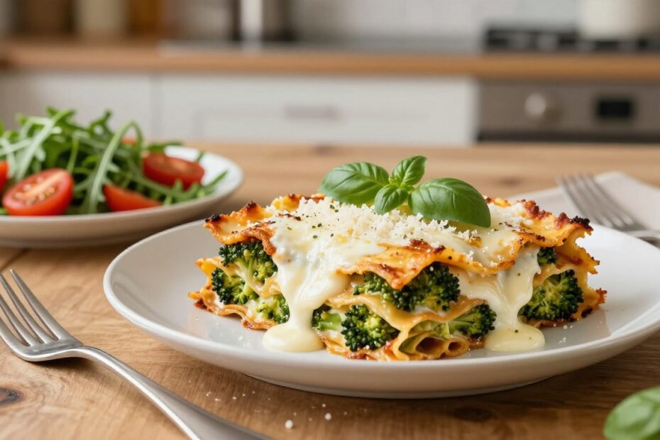 Lasagne z brokułami