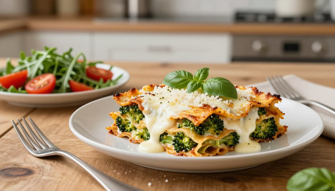 Lasagne z brokułami