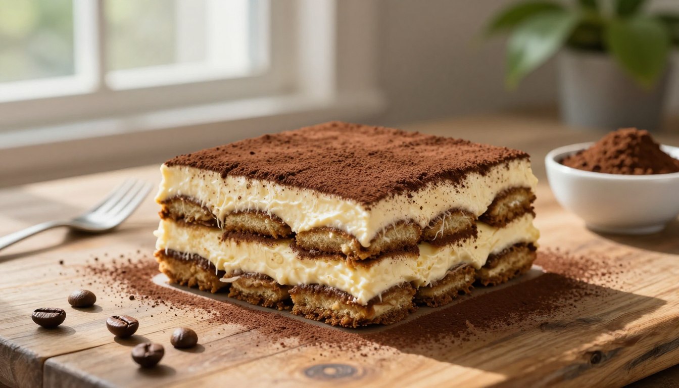 Wegańskie tiramisu