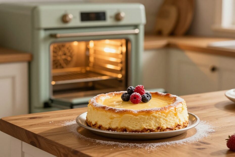 Czy sernik wkładamy do nagrzanego piekarnika