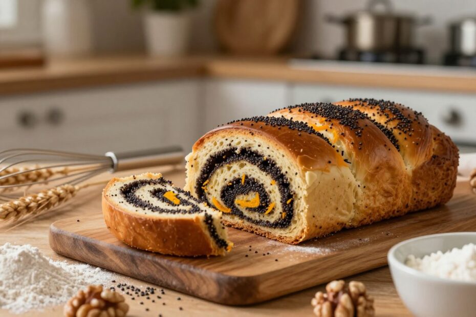 Jak długo piec makowiec zawijany