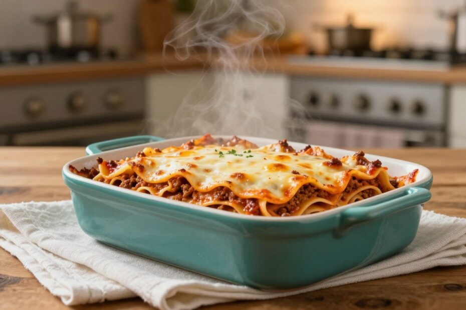 Jak podgrzać lasagne