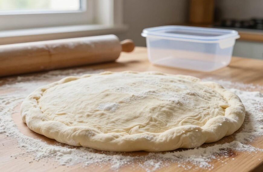 Jak przechowywać ciasto na pizzę