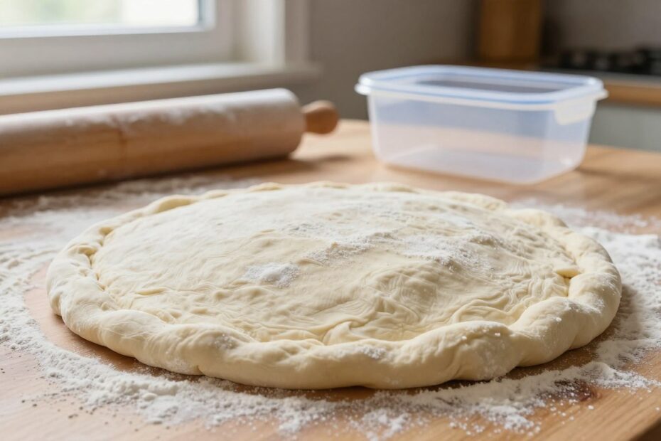 Jak przechowywać ciasto na pizzę