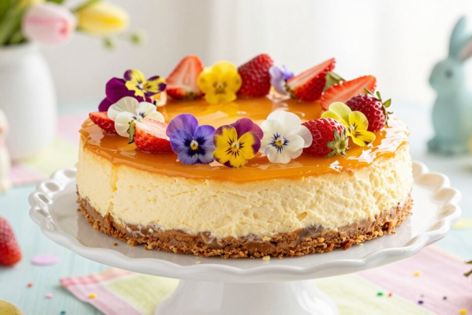 Jak udekorować sernik wielkanocny