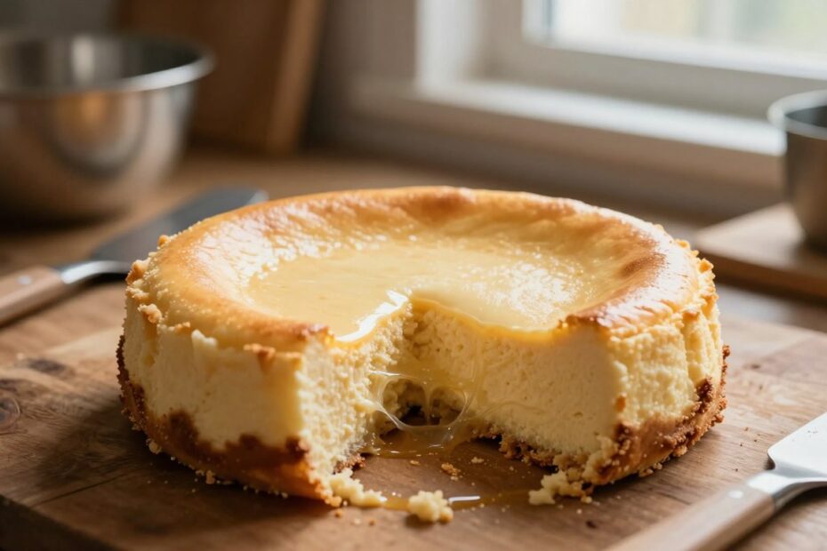 Jak uratować niedopieczony sernik