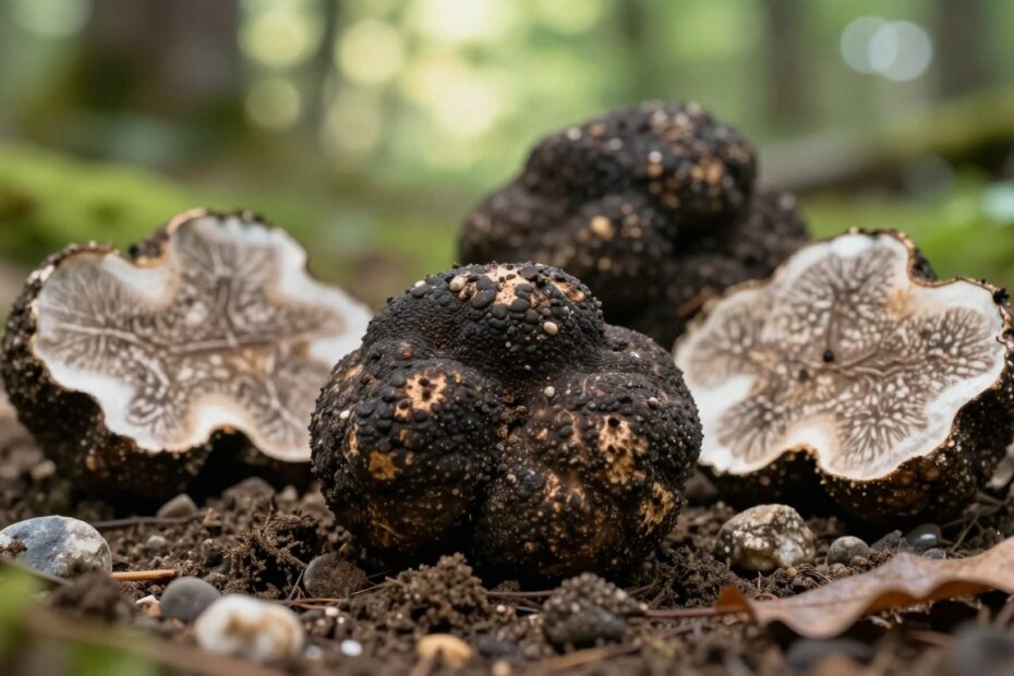 Jak wyglądają grzyby trufle