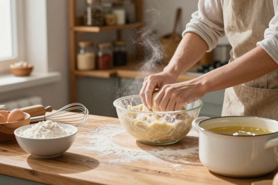 Jak zrobić kluski lane