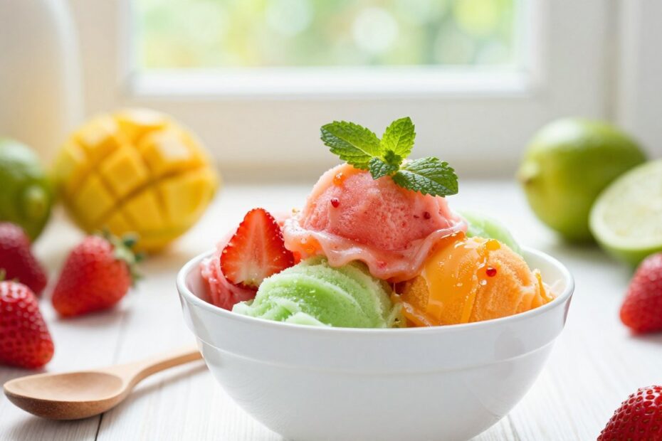 Jak zrobić lody sorbetowe