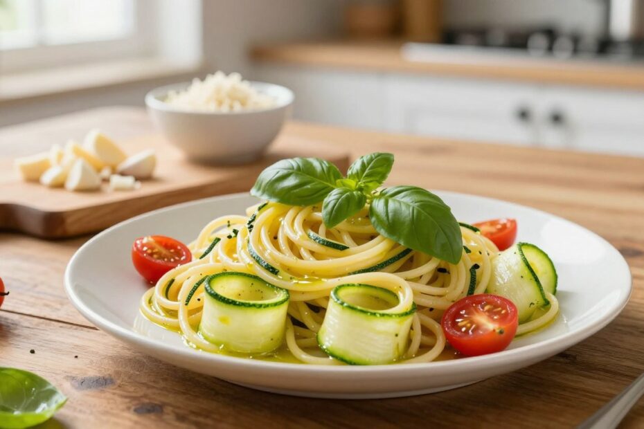 Jak zrobić makaron z cukinią