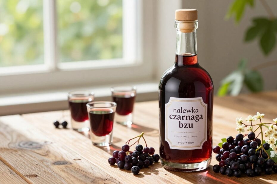 Jak zrobić nalewkę z czarnego bzu