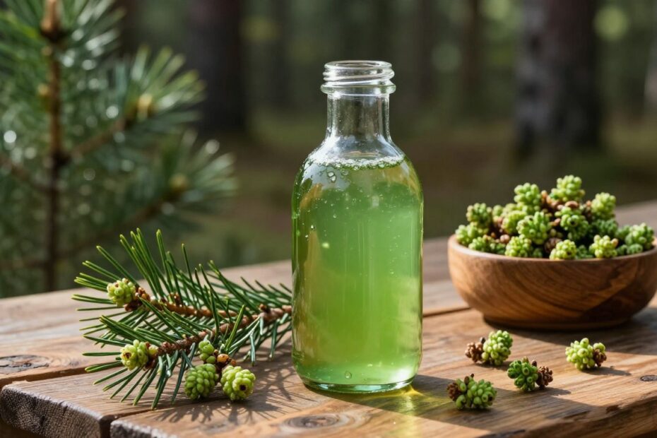 Jak zrobić nalewkę z pędów sosny