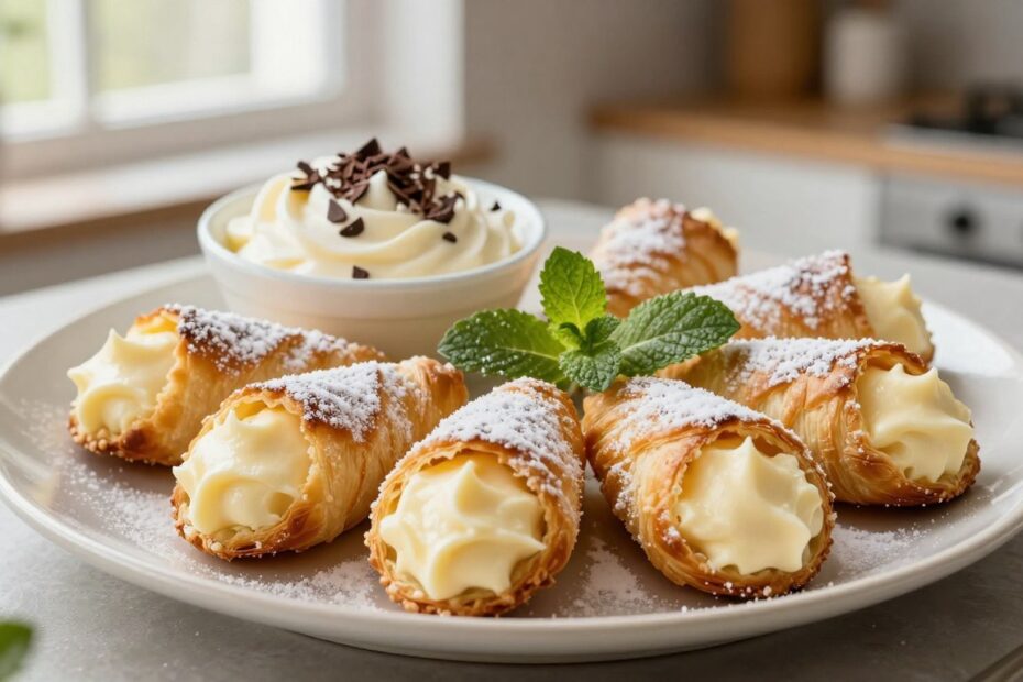 Jak zrobić rurki z ciasta francuskiego