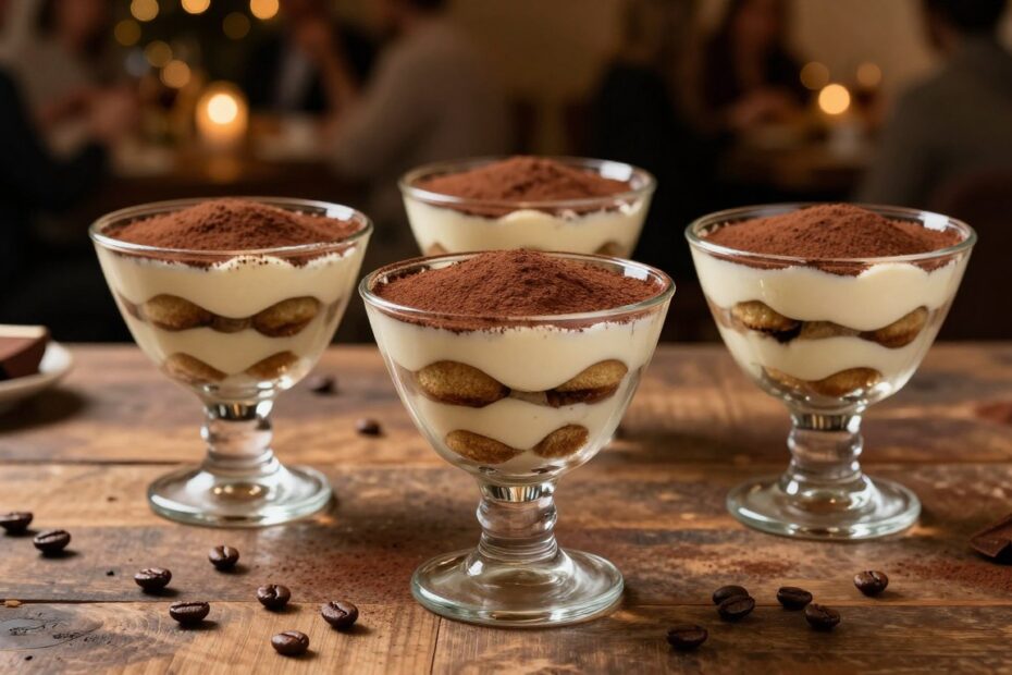 Jak zrobić tiramisu w pucharkach