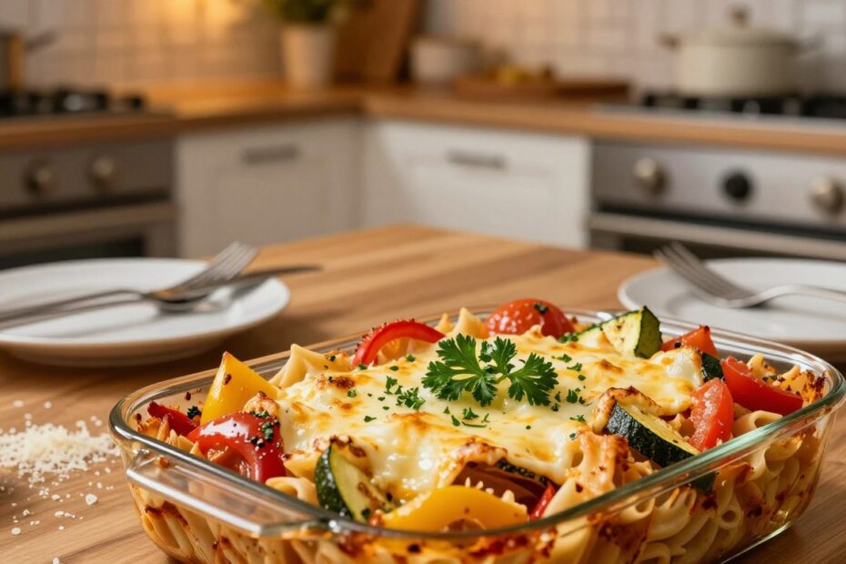 Jak zrobić zapiekankę z makaronem