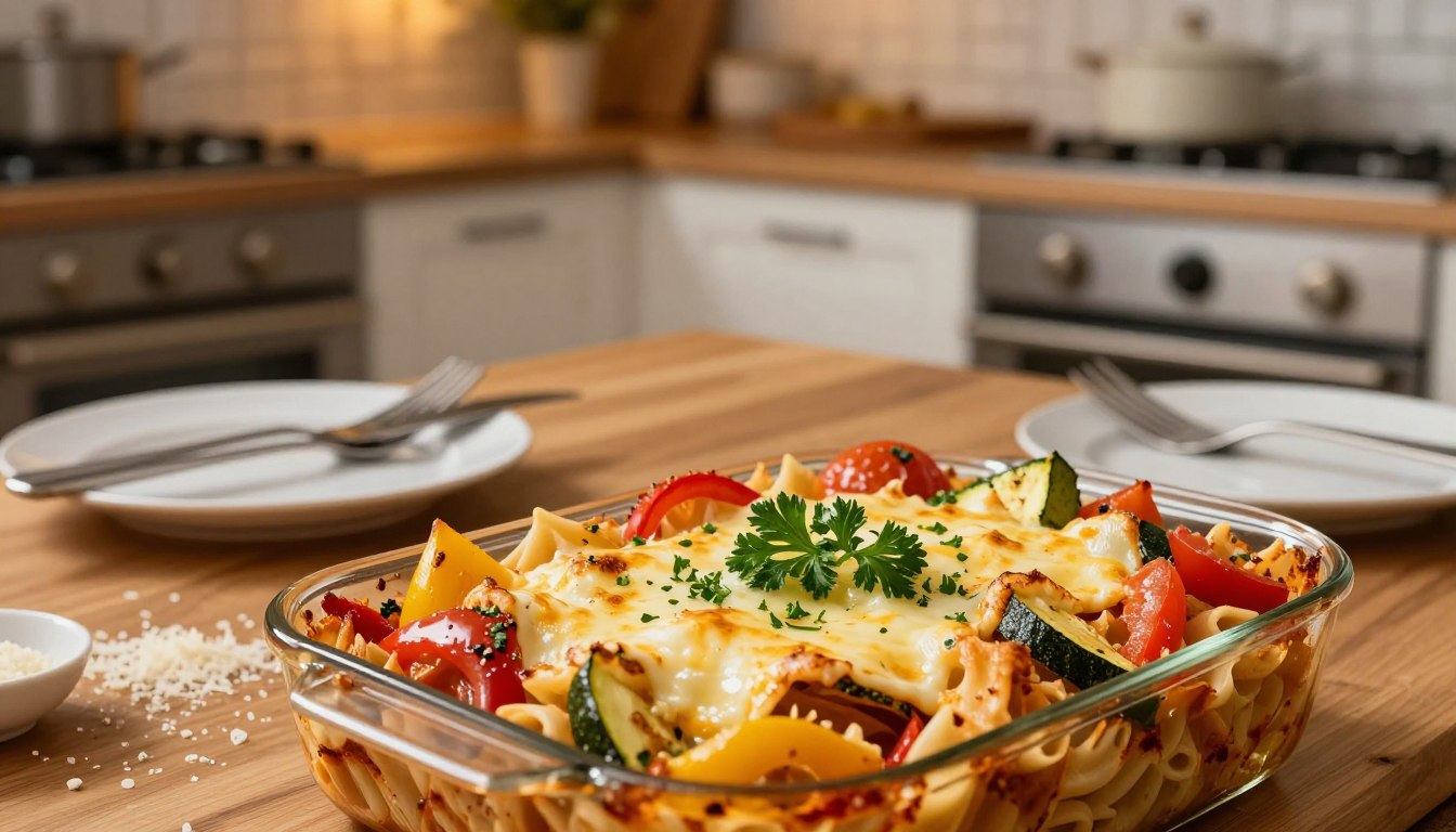 Jak zrobić zapiekankę z makaronem