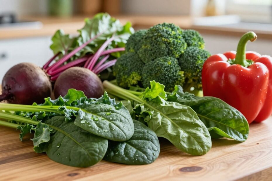 Jakie warzywa mają dużo żelaza