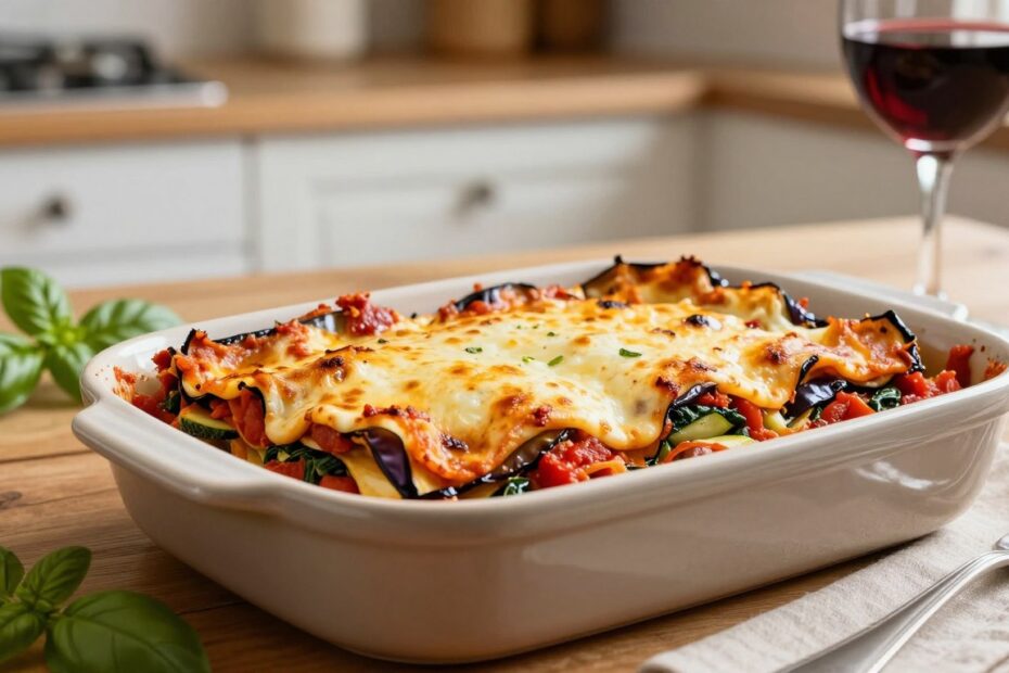 Lasagna z bakłażanem
