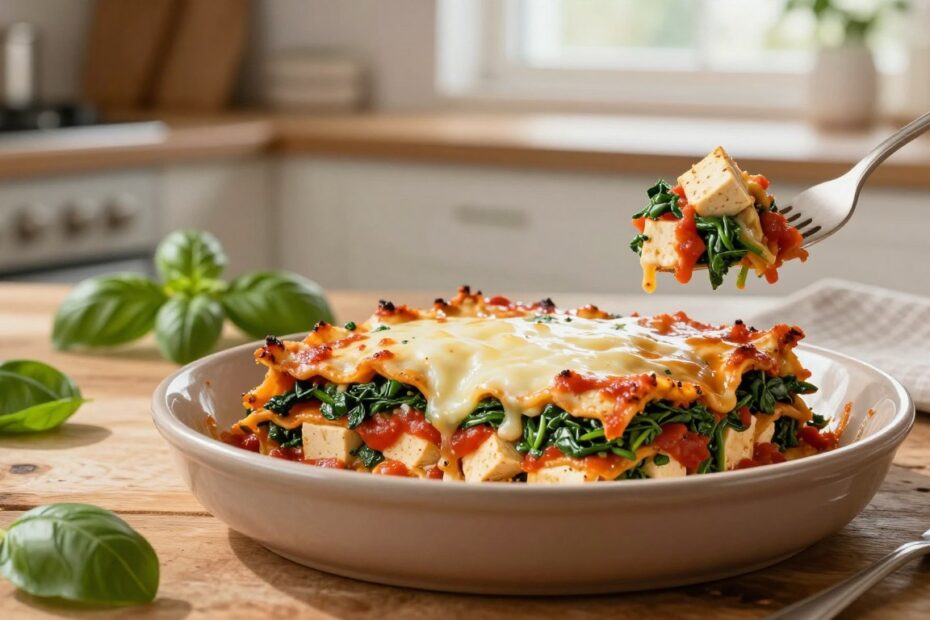 Lasagne z tofu