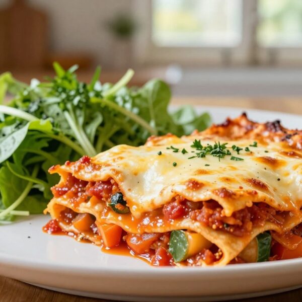 Lasagne z tortilli