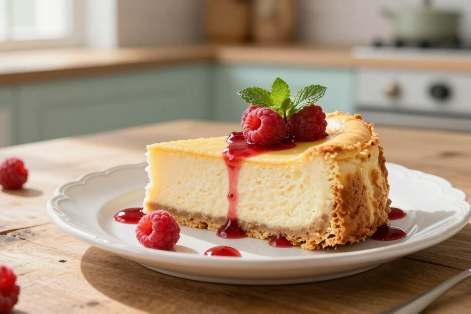 Sernik wiedeński puszysty który nie opada