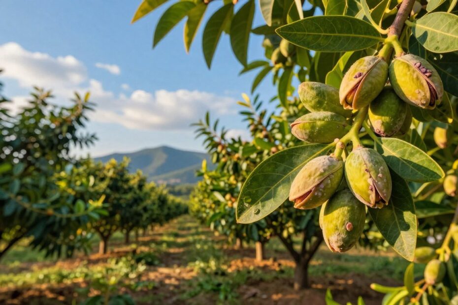 Gdzie rosną pistacje