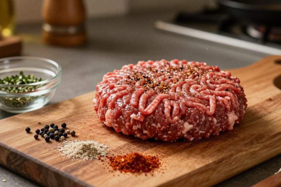 Jak przyprawić mięso na hamburgery