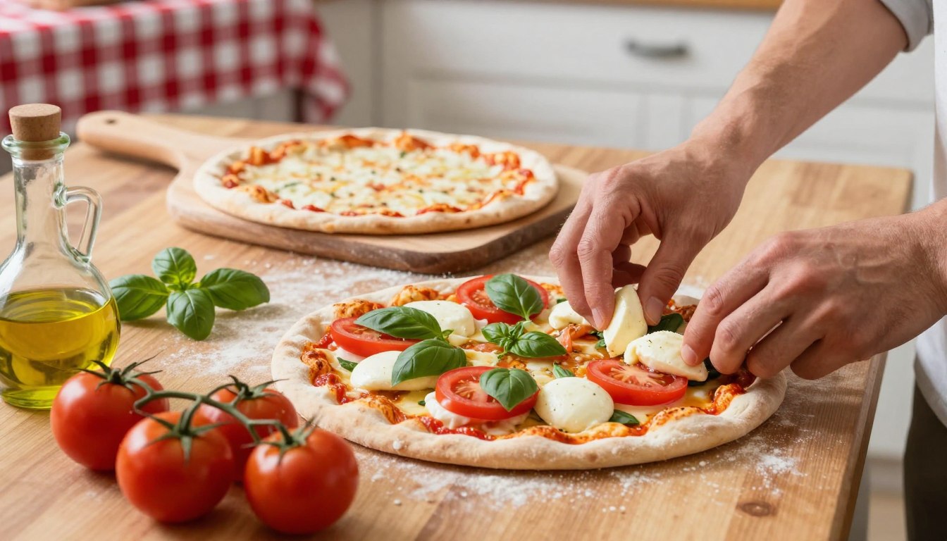Jak układać składniki na pizzy