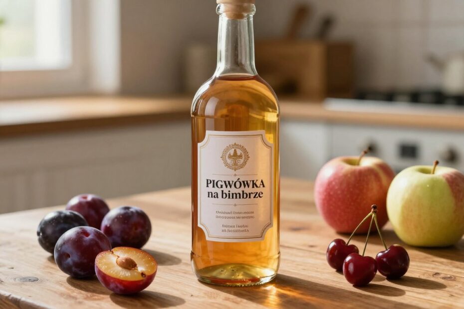 Pigwówka na bimbrze