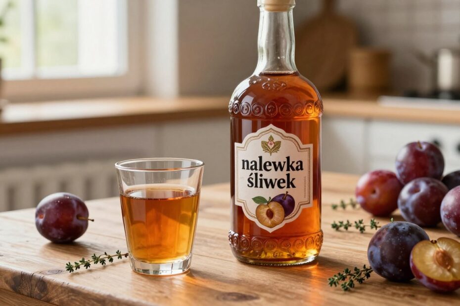 Przepis na śliwowicę z bimbru
